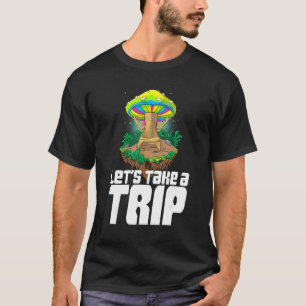 T-shirt Voyageons les femmes Magique Psilocybin champignon