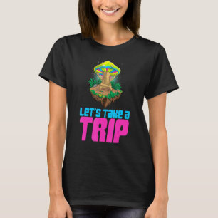 T-shirt Voyageons les femmes Magique Psilocybin champignon