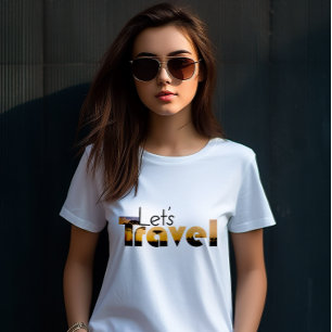 T-shirt Voyageons   Sun Set Holidays T Shirt