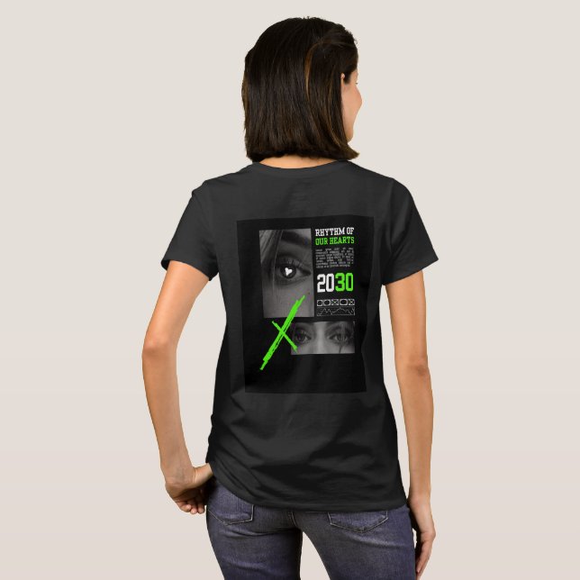 T-shirt Voyager cosmique : L'astronaute ultime (Dos entier)