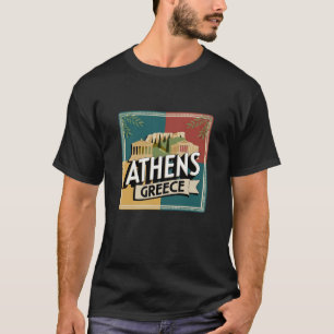 T-shirt Voyager Grèce Design must have