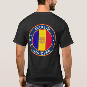 T-shirt Voyageur Global - Fabriqué En Andorre
