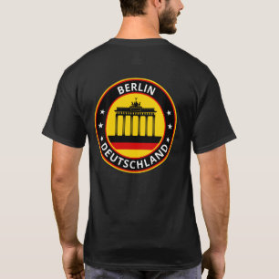 T-shirt Voyageur mondial - 'City', Deutschland   Allemagne