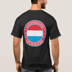 T-shirt Voyageur mondial - Lëtzebuerg Luxembourg