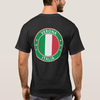 T-shirt Voyageur mondial - Ville, Italie (Modifier) T-shir