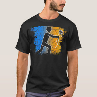 T-shirt Voyagez dans le temps avec le beach volley Retro S