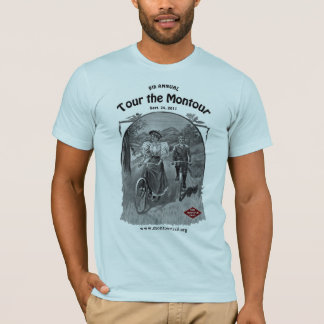 T-shirt Voyagez la chemise de tour de Montour 9