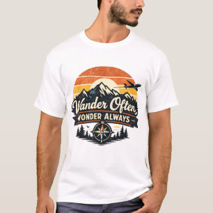 T-Shirt « Voyagez souvent, émerveillez-vous toujou