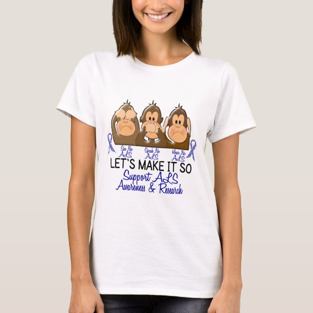 T-shirt Voyez que parler n'entendez aucun SAL 2 (Devant)