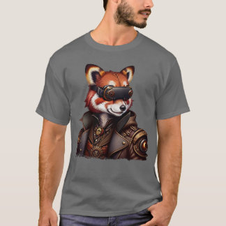 T-shirt VR Steampunk Red Panda