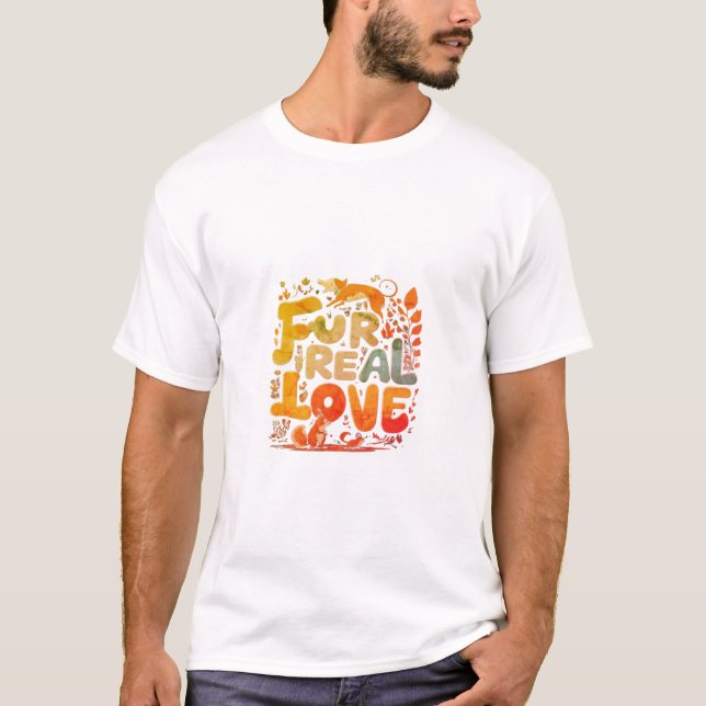 T-SHIRT VRAI AMOUR (Devant)