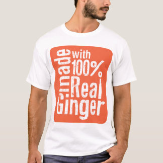 T-shirt Vrai gingembre de 100%