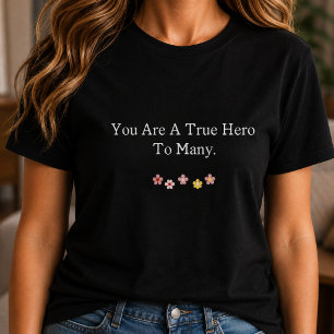 T-shirt Vrai héros pour beaucoup - Reconnaissance des pare