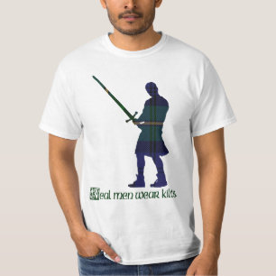 T-shirt Vrai tartan d'écossais de Gordon de kilts de