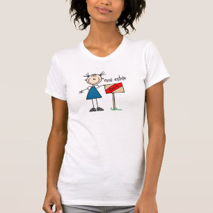 T-shirt Vraie chemise d'agent immobilier