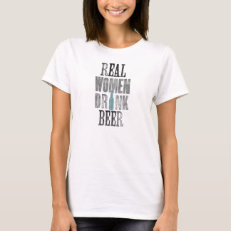 T-shirt Vraie Femme Boire Beer Shirt