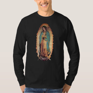 T-shirt Vraie Notre Dame De Guadalupe Vierge Marie Catholi