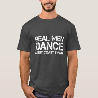 T-shirt Vraie oscillation de côte ouest de danse d'hommes