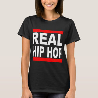 T-shirt Vraies femmes de pièce en t de noir de hip hop