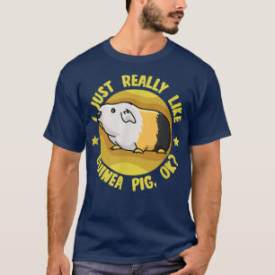 T-shirt Vraiment Comme Les Chiens De Guinée Cavy Migny Rod