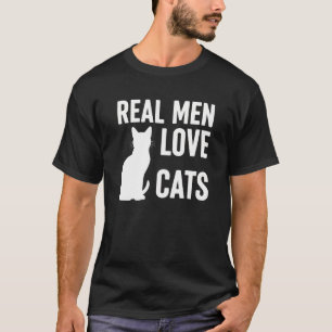 T-shirt VRAIMENT HOMMES AMOUREUX CATS, mignonette Chemises