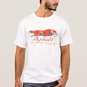 T-shirt Vrais chiens de Flyball