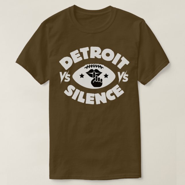 T-shirt vs silence (Design devant)