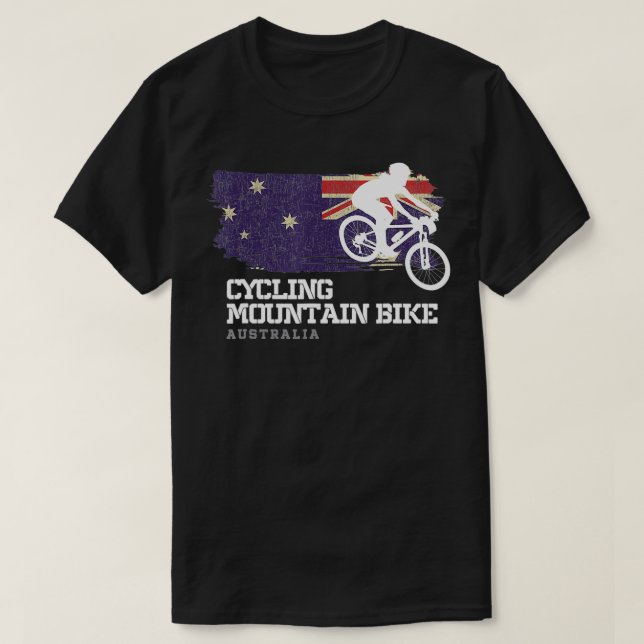 T-shirt VTT Australie VTT VTT VTT Femmes ba (Design devant)