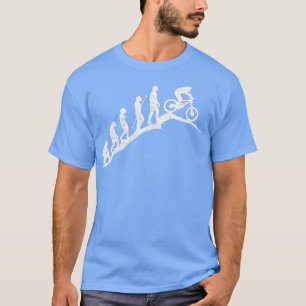 T-shirt VTT Downhill Evolution MB Vélo Funny G