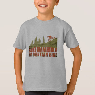T-shirt VTT en descente