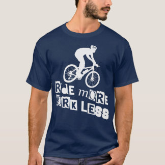 T-shirt VTT Enduro VTT Vélo Montagne Aller-retour Vintage 