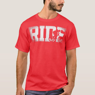 T-shirt VTT Enduro VTT Vélo Montagne Aller-retour Vintage