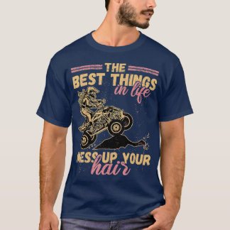 T-shirt VTT Girl Quad Vélo équitation Extreme Aventure Spo