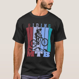 T-shirt VTT Il N'Est Jamais Plus Facile À Descendre Moun