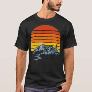 T-shirt VTT MTB Jersey Downhill Sunset Vintage E