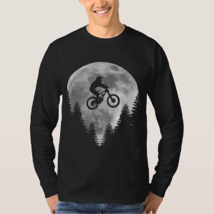 T-shirt VTT - MTB Moon Downhill VTT Cadeau