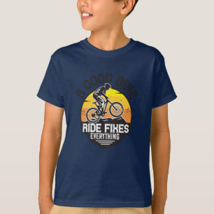 T-shirt VTT - Rouler règle tout
