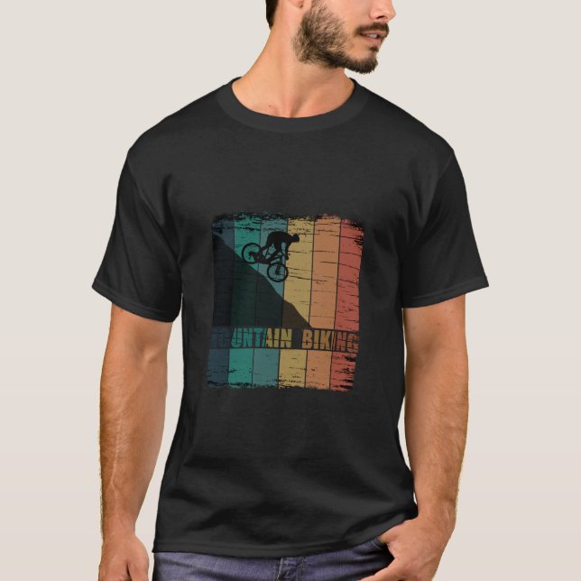 T-shirt VTT vintage (Devant)