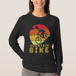 T-shirt VTT Vintage Retro Mtb Downhill Bike Cy
