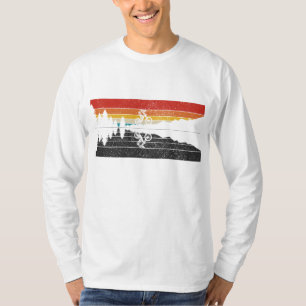 T-shirt VTT VTT Vintage VTT Vélo descendant Vélo