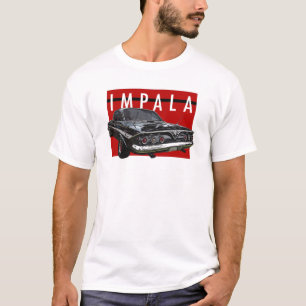 T-shirt Vue 1961 d'arrière supérieur de bulle d'impala d