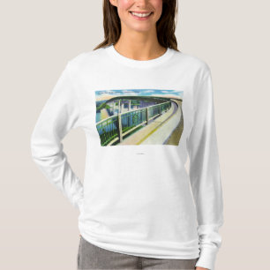 T-shirt Vue à travers le fleuve Connecticut