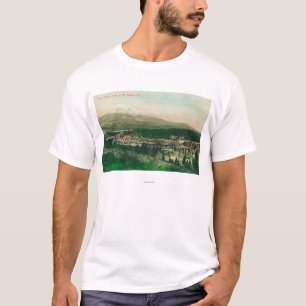 T-shirt Vue aérienne de station de mauvaise herbe à la