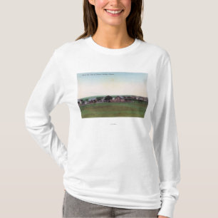 T-shirt Vue aérienne des ressorts de TownSharon, KS