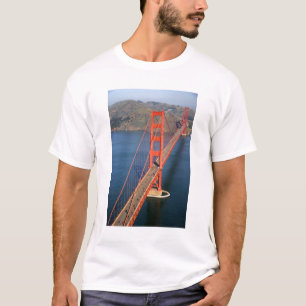 T-shirt Vue aérienne du Golden Gate Bridge dans la