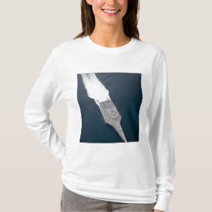 T-shirt Vue aérienne du navire de combat littoral