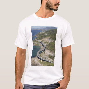 T-shirt Vue aérienne du pont Sea Cliff près de Wollongon