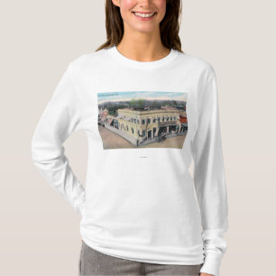 T-shirt Vue aérienne d'un coin de la rue de Hanford