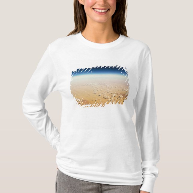 T-shirt Vue aérienne d'un désert (Devant)
