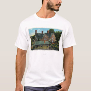 T-shirt Vue arrière de la Chambre de sept pignons